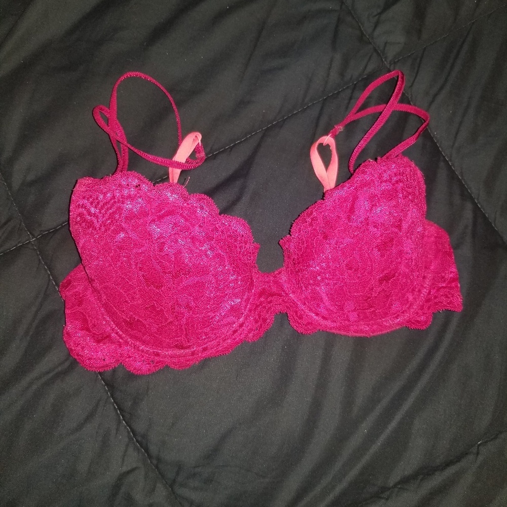 Pink Victoria secret bra
